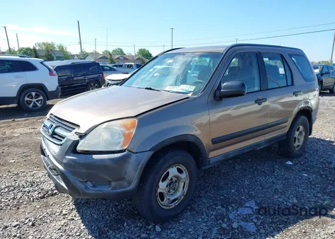 2002 Honda Cr-V Lx from USA, damaged, VIN JHLRD78402C068542
